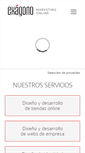 Mobile Screenshot of exagono.es